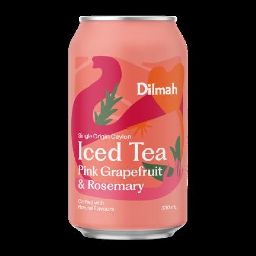 Iced Tea Pink Grapefruit & Rosemary Can - 12X330ML