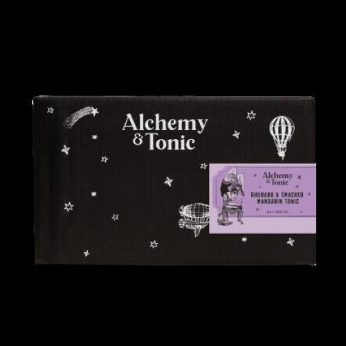 Drink Tonic Rhubarb & Smashed Mandarin 160ml 4 Pack - 6X4PC