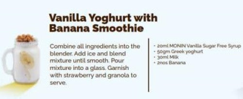 Syrup Vanilla Sugar Free - 700ML