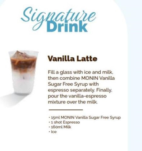 Syrup Vanilla Sugar Free - 700ML