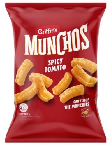 Munchos Spicy Tomato - 12X100G