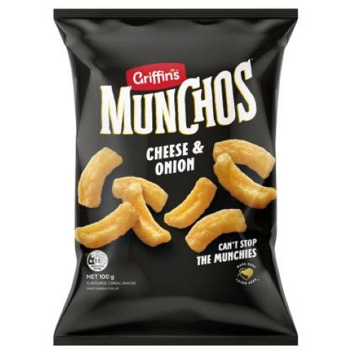 Snacks Munchos Cheese & Onion - 12X100G