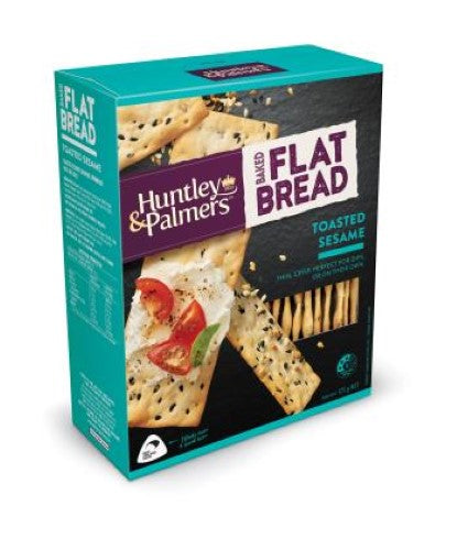 Cracker Flat Bread Toasted Sesame - 125G