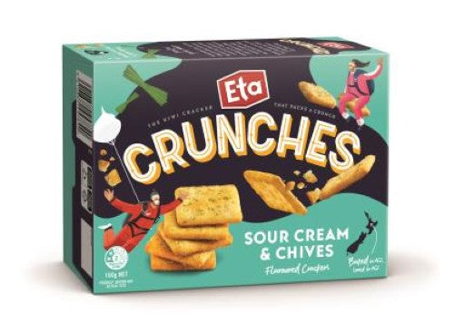 Cracker Crunches Sour Cream Chives - 160G