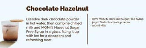 Syrup Hazelnut Sugar Free - 700ML