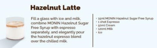 Syrup Hazelnut Sugar Free - 700ML