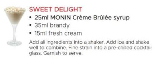 Syrup Creme Brulee - 700ML