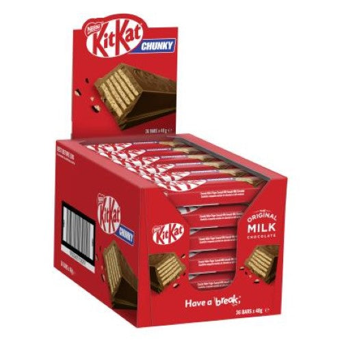 Chocolate Kit Kat Chunky Bar 48g - 36PC