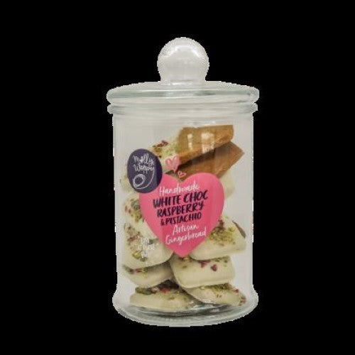 Biscuit Gingerbread White Choc Raspberry Pistachio 56g - 2X12PC