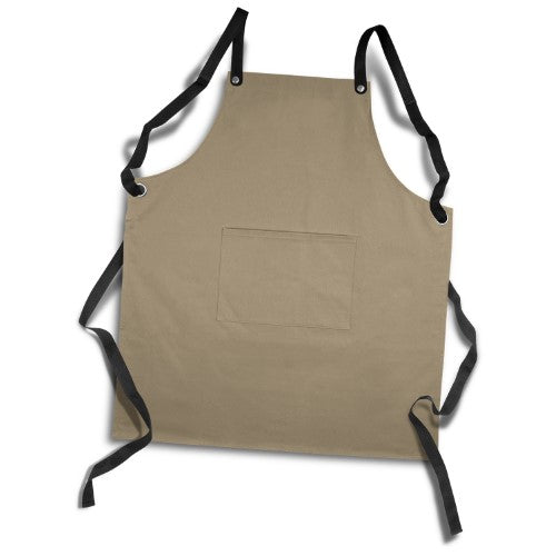 Bib Apron - Cuisine Elite (Taupe)