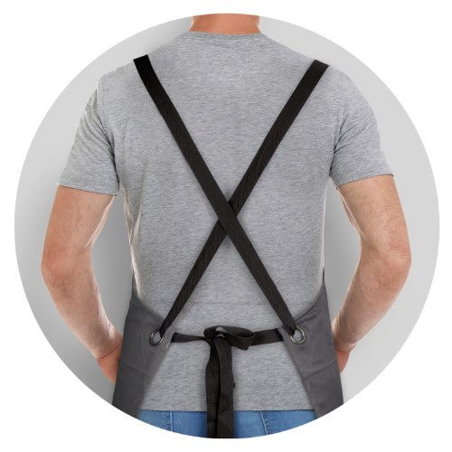 Bib Apron - Cuisine Elite (Black)