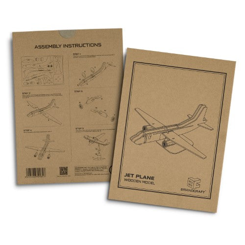 Wooden Model - BRANDCRAFT Jet Plane