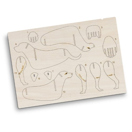 Wooden Model - BRANDCRAFT Dog