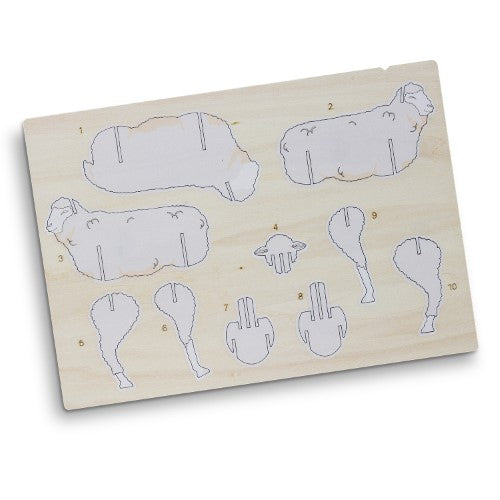 Wooden Model - BRANDCRAFT Sheep