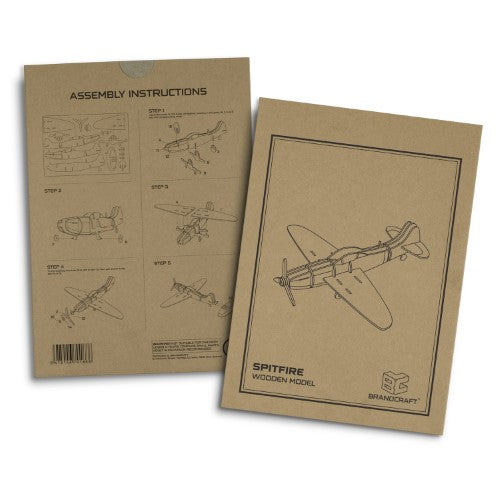 Wooden Model - BRANDCRAFT Spitfire