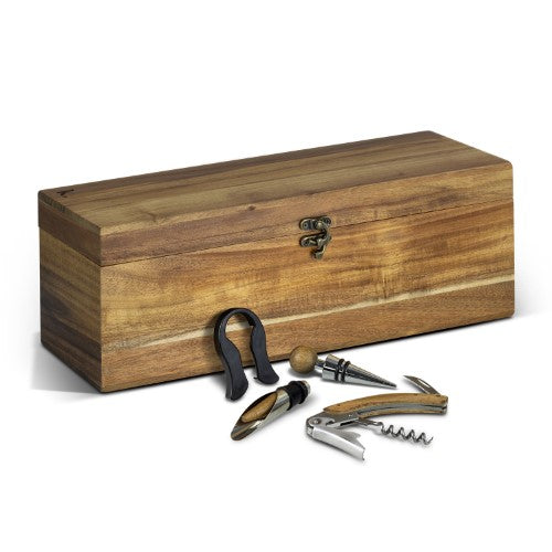 Wine Box Gift Set - Keepsake (Natural)