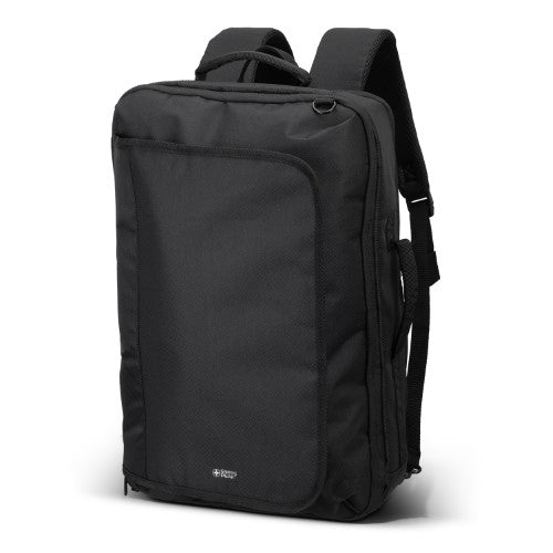 Convertible Travel Backpack - Swiss Peak (Black)