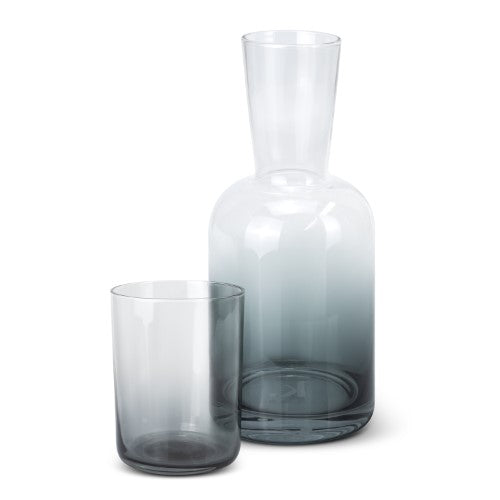 Carafe and Tumbler Set - Keepsake Dusk (Clear/Smoke)