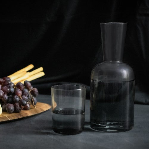 Carafe and Tumbler Set - Keepsake Dusk (Clear/Smoke)
