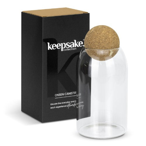 Onsen Canister - Keepsake (Clear/Natrural)
