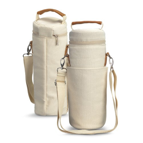 Single Wine Cooler Bag - Colton (Natural)