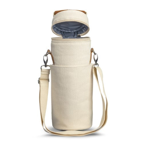 Single Wine Cooler Bag - Colton (Natural)