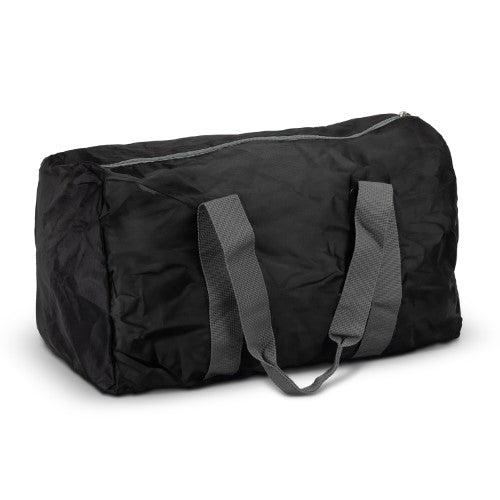 Origami Foldable Duffle (Black/Grey)