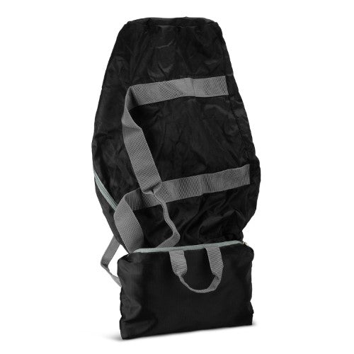 Origami Foldable Duffle (Black/Grey)