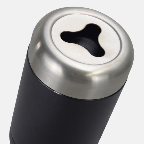 Vacuum Stubby Cooler - Brewski Pro (Black)