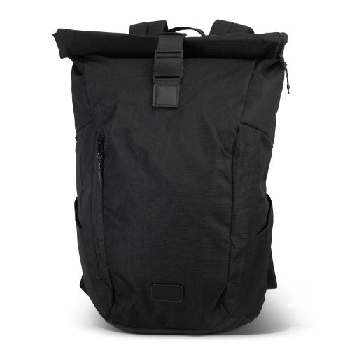 Roll Up Computer Backpack - SPICE Waste2Gear (Black)