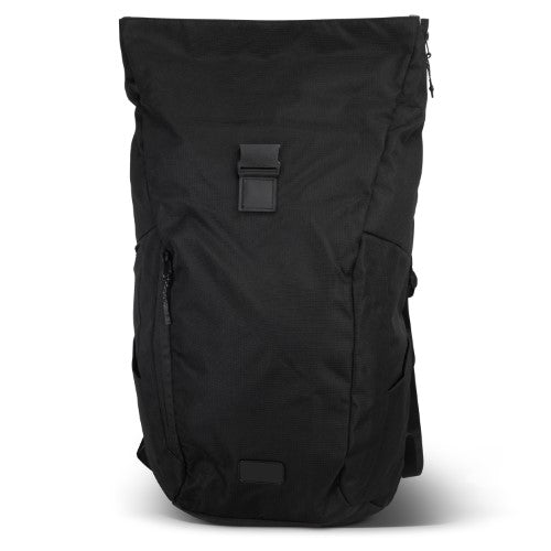Roll Up Computer Backpack - SPICE Waste2Gear (Black)