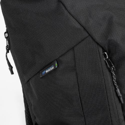 Roll Up Computer Backpack - SPICE Waste2Gear (Black)