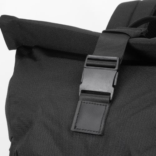 Roll Up Computer Backpack - SPICE Waste2Gear (Black)