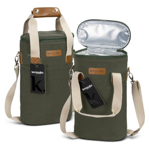 Wine Cooler Bag - Keepsake Merchant (Olive)