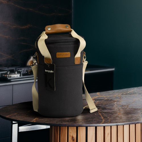 Wine Cooler Bag - Keepsake Merchant (Carbon)