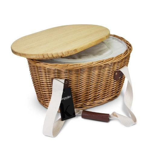 Picnic Cooler Basket - Keepsake (Natural)