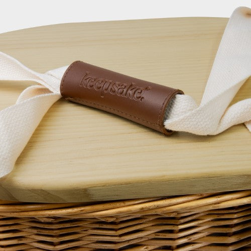 Picnic Cooler Basket - Keepsake (Natural)