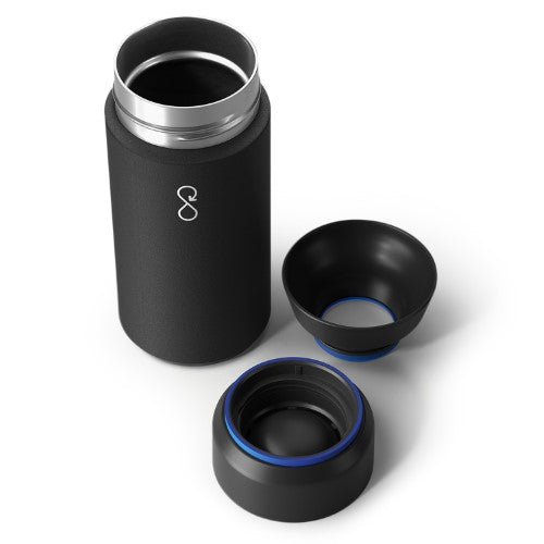 Bottle Brew Flask - Ocean (Obsidian Black)