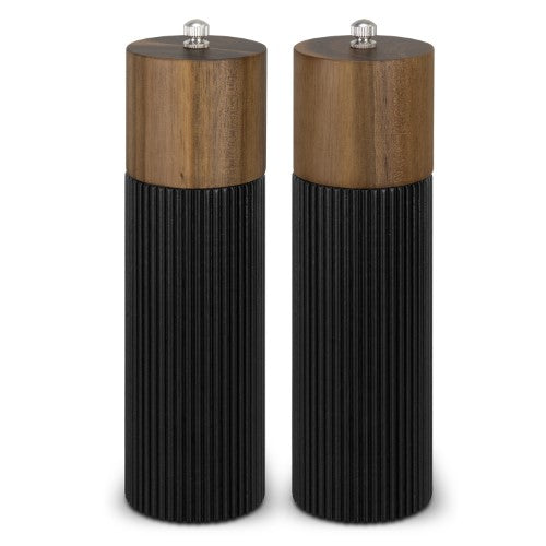 Salt and Pepper Grinders - Keepsake Noir (Black/Natural)