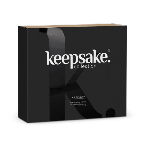 Knife Block - Keepsake Noir (Black/Natural)