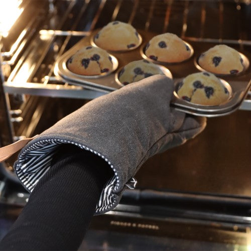 Oven Mitt - Keepsake Canvas (Washed Black)