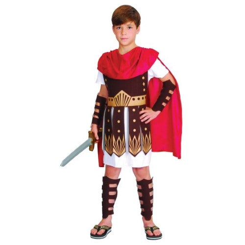 Costume Gladiator Boys 8-10 Years