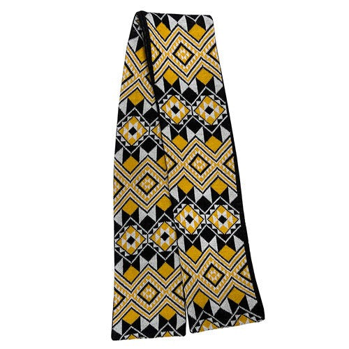 M?ori Scarf - Yellow (13.8 x 1.5cm)