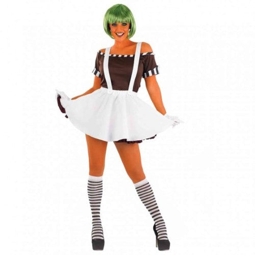 Morph Costume Sexy Factory Worker Dress Women's Size 20-22