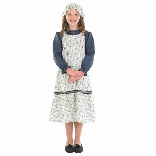 Morph Costume Victorian School Girl's 7-9 Years