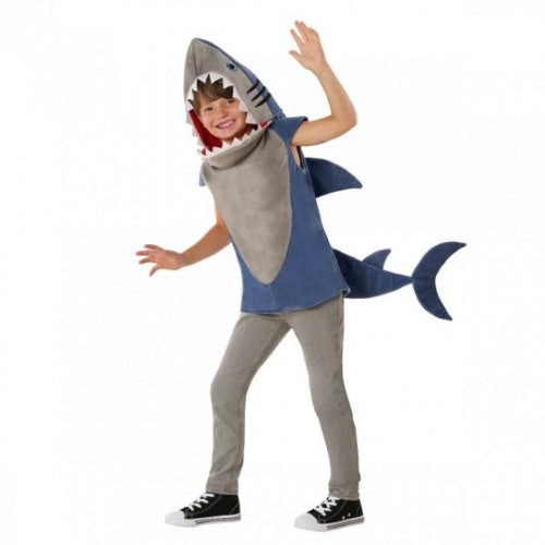 Morph Costume Great White Shark Tunic Child's 10-12 Years