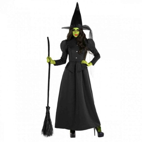 Morph Costume Black Wicked Witch of the West Women's Size 16-18