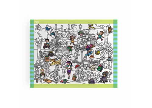 Melissa & Doug - Seek & Find Sticker Pad - Around Town