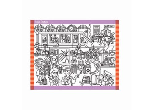 Melissa & Doug - Seek & Find Sticker Pad - Around Town