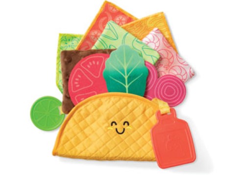 Melissa & Doug - Touch & Feel Taco Soft Toy